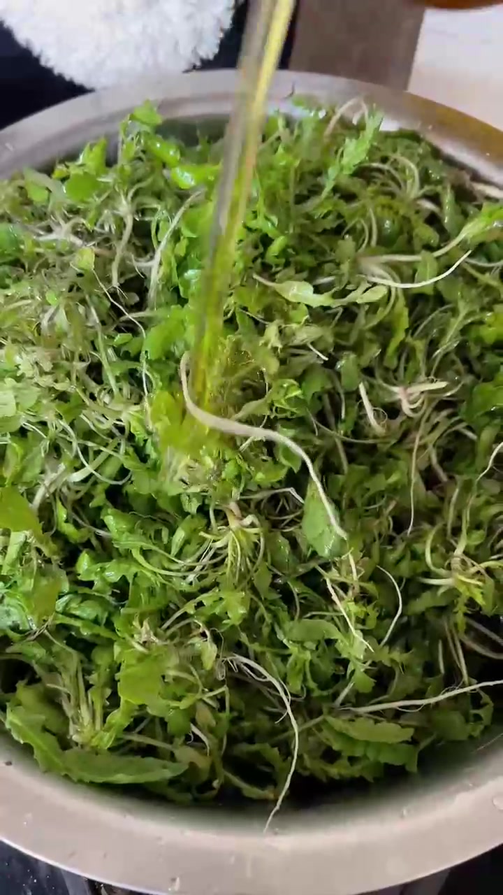 今天简简单单给大家做个农村美食蒸野地菜，也叫荠菜，有喜欢吃的吗？你有多久没吃过了