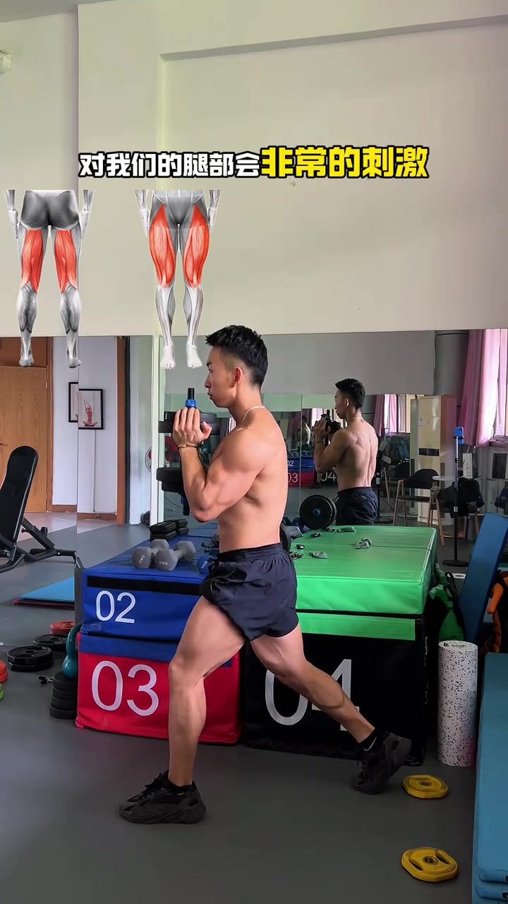 男人的腿一定要多练，在家可以试试这套动作.帮助你强化腿部肌肉