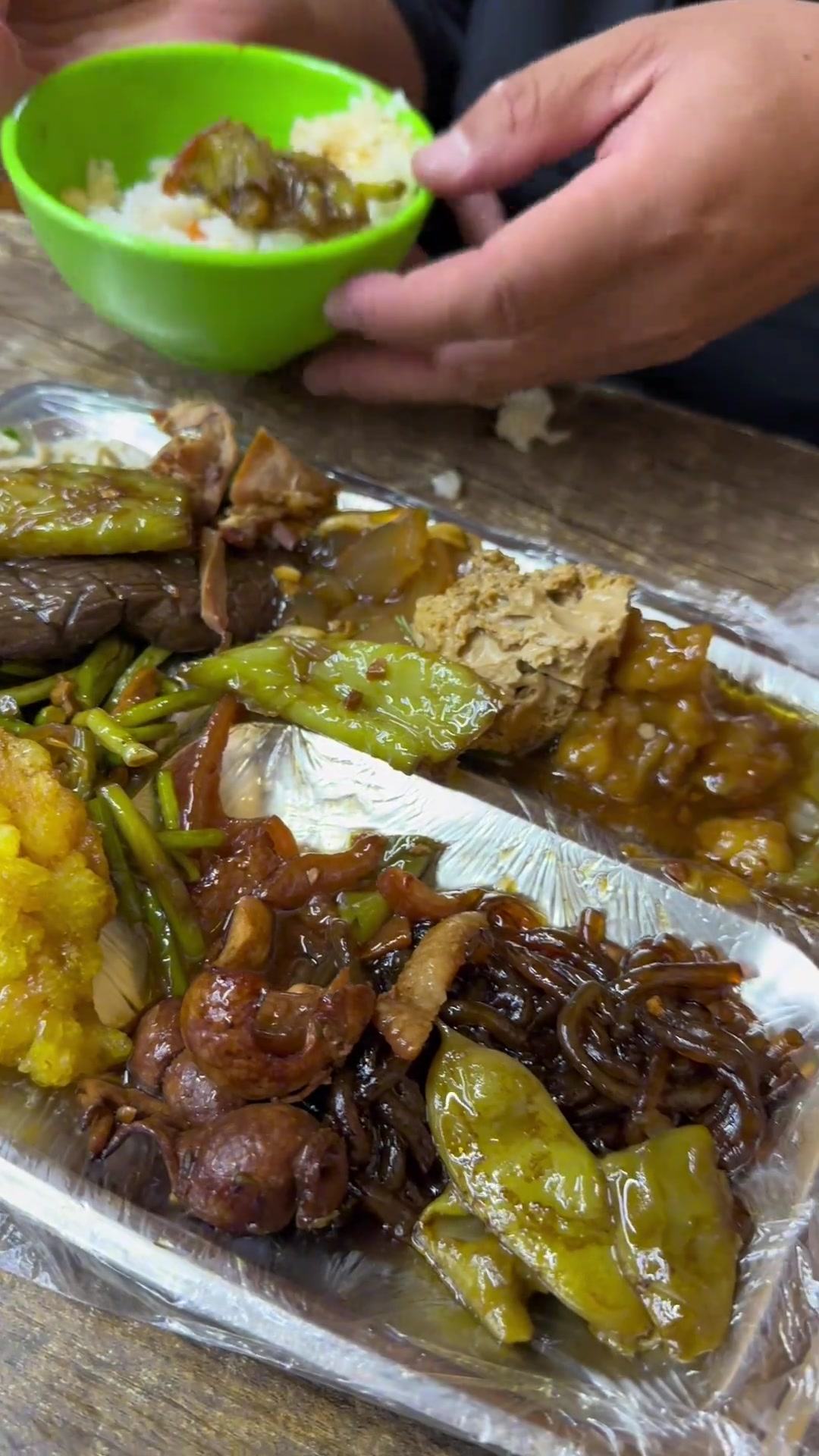 东北盒饭名不虚传,真实在