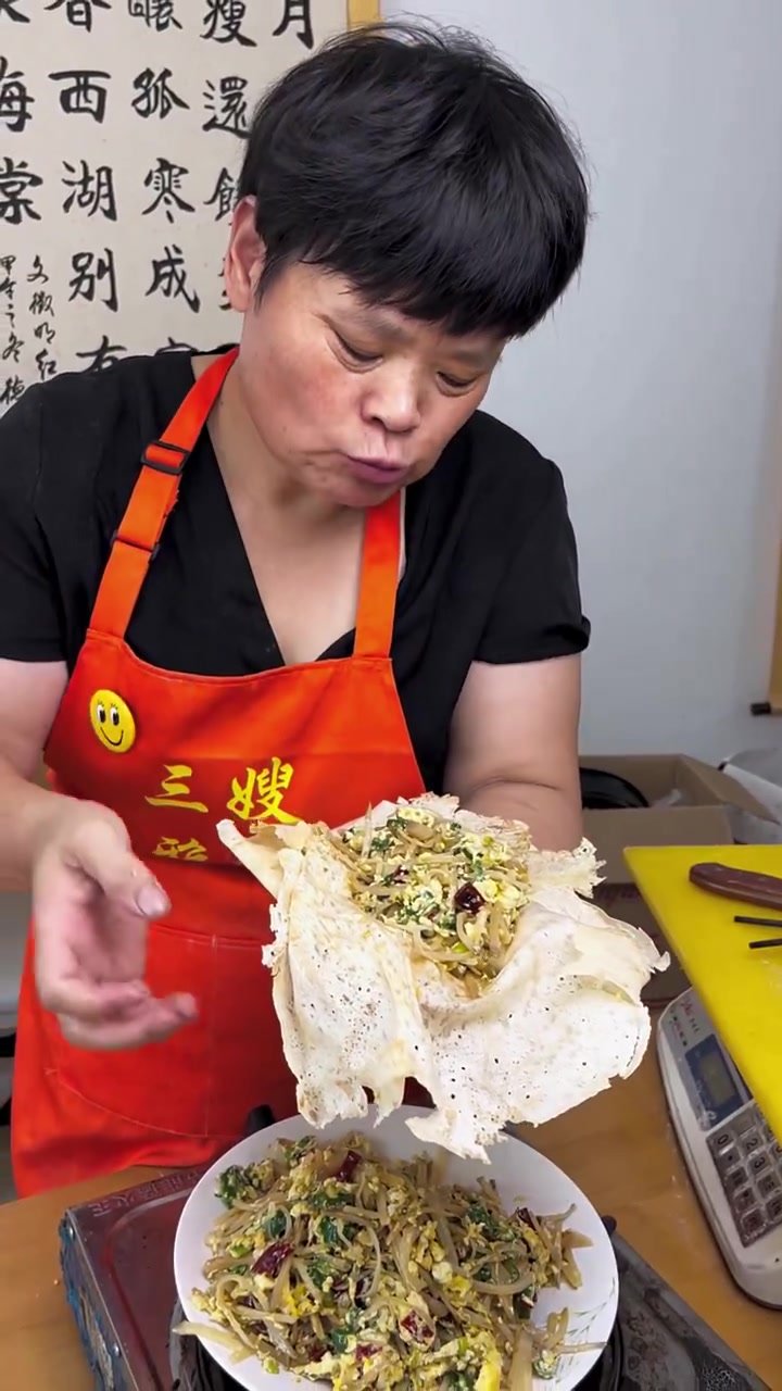 你有没有吃过咸菜炒鸡蛋,咸菜发5斤