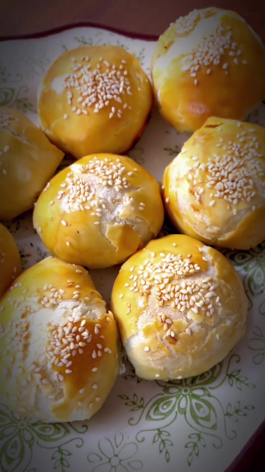 自有暗香飘，家庭版酥皮烤包子