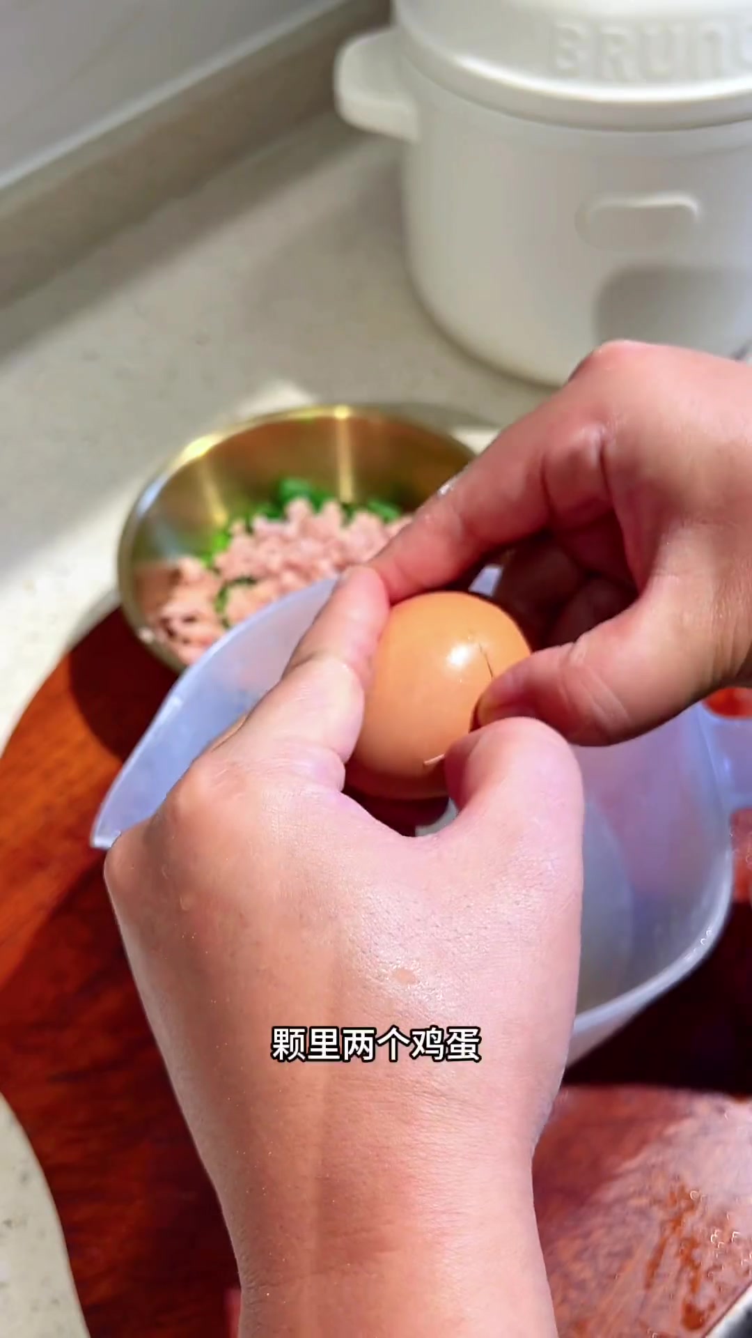 鸡蛋水饼搭配八宝粥，美好的一天那必须从早餐开始
