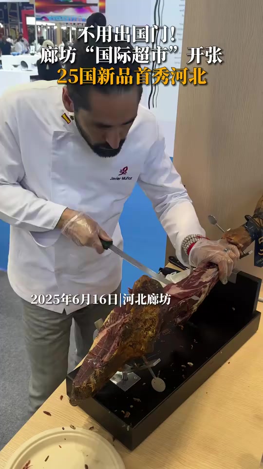 2025年6月16日,2025年廊坊经洽会在河北廊坊开幕。不用出国门!廊坊国