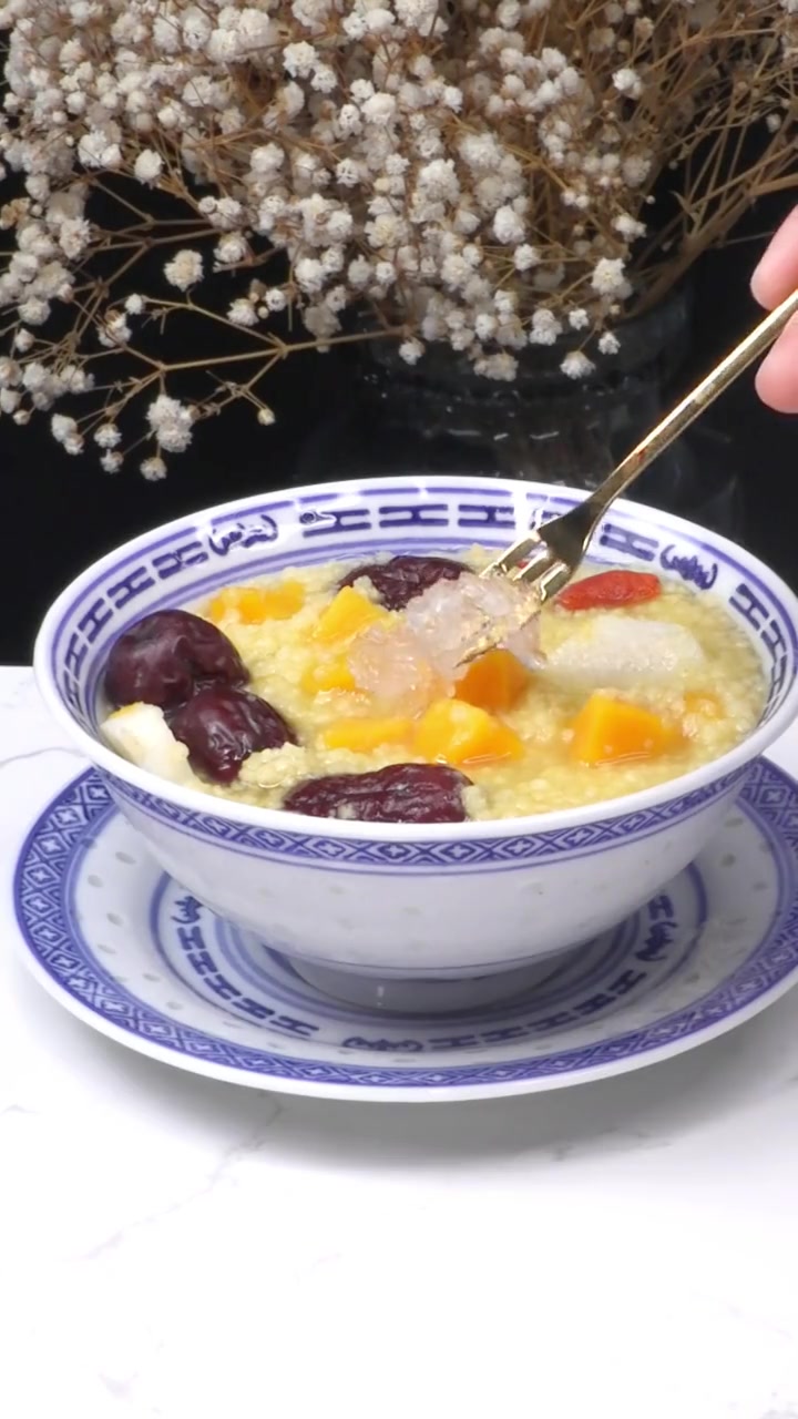 小米南瓜燕窝粥