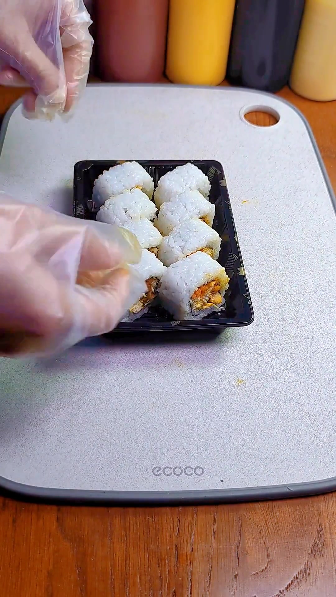 咖喱鸡肉寿司教程来啦~·很受欢迎的一款哦~!