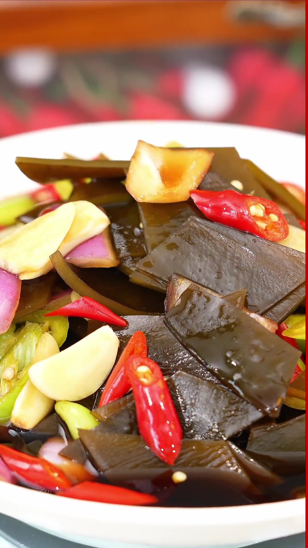 夏天开胃小菜,凉拌海带片