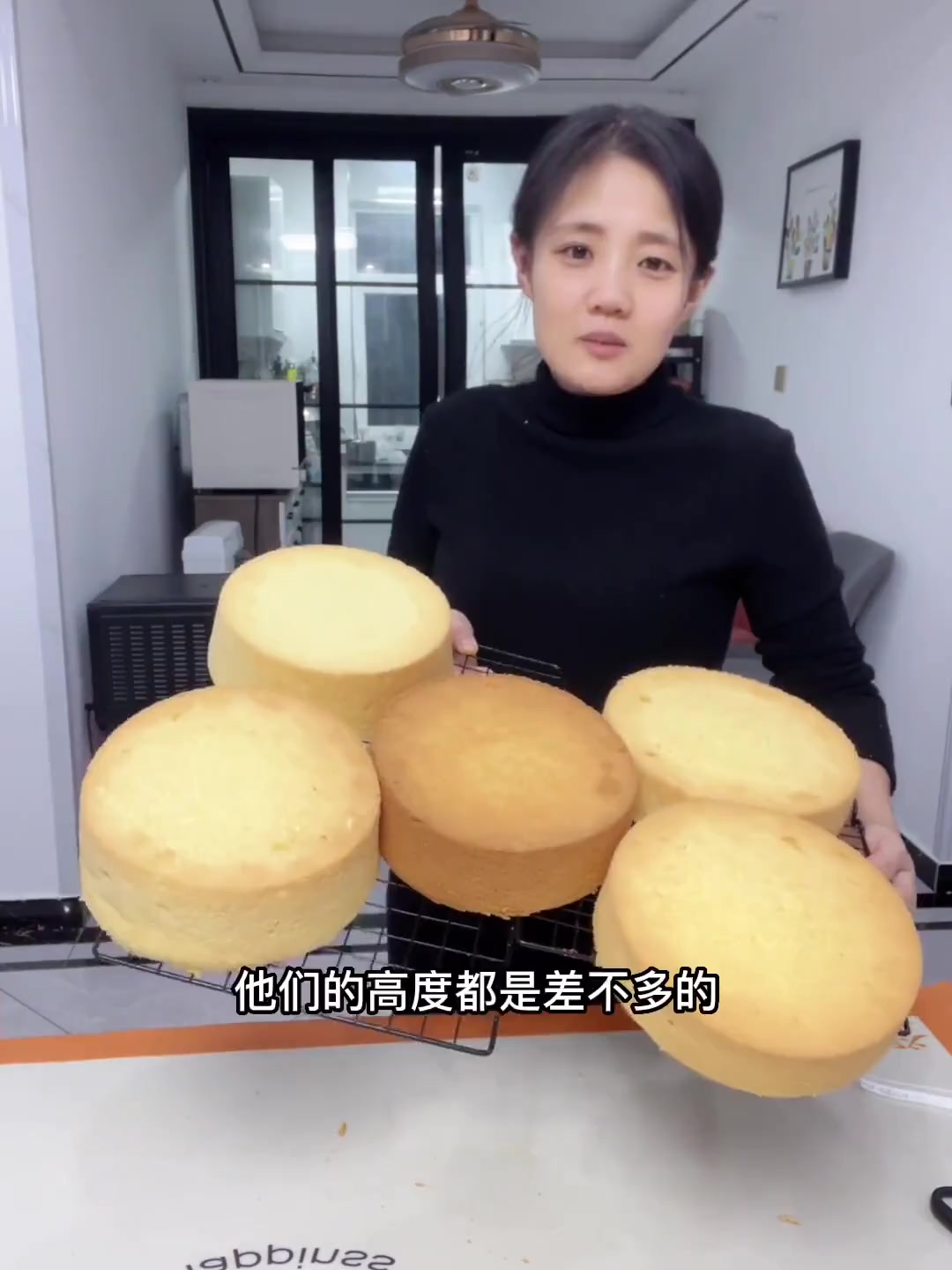 最详细五种烤箱版八寸戚风蛋糕做法，赶紧做起来！