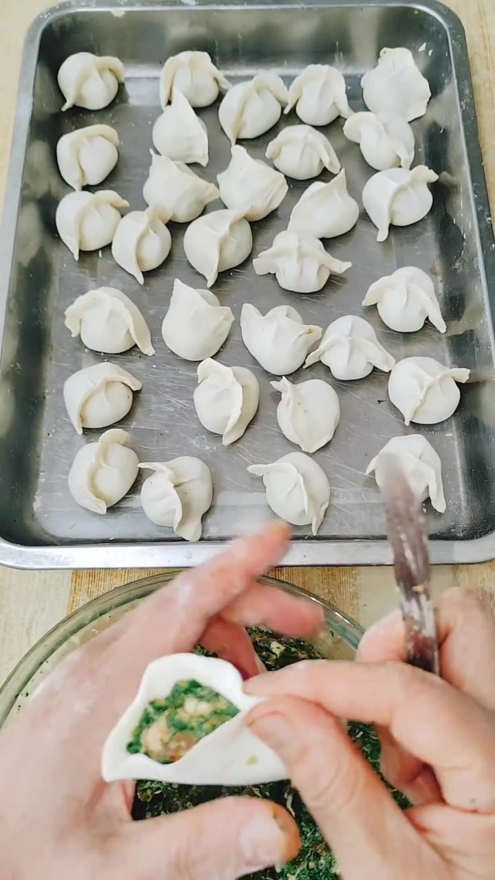 大肚水饺不好挤?慢动作教程来啦!