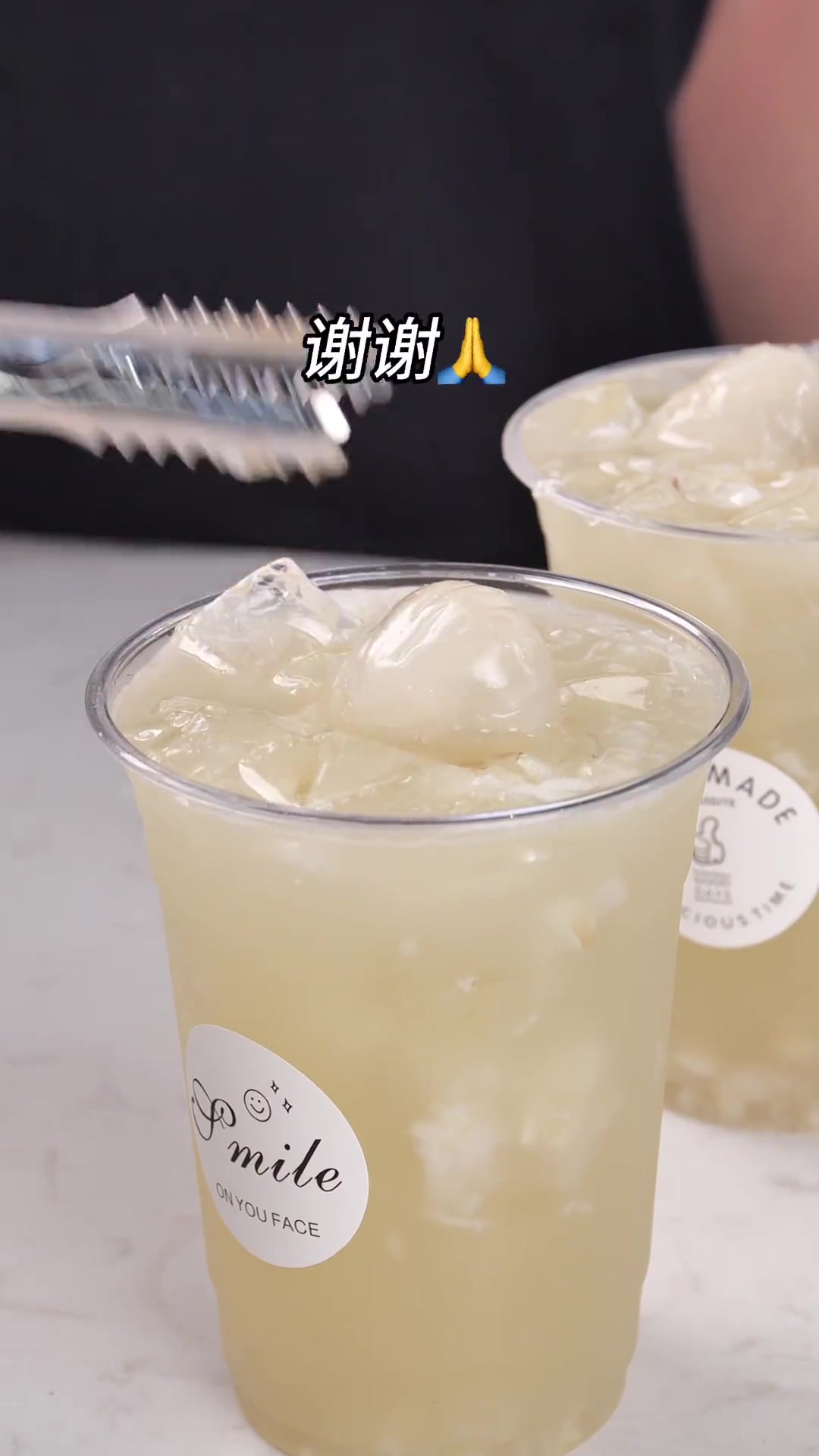 5块钱搞定奶茶店爆款荔枝冰茉莉！商用做法简单，口感清甜！
