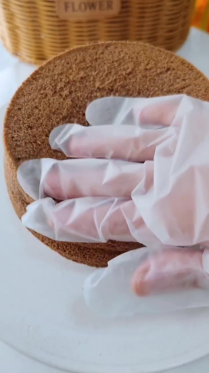 新手做可可味戚风蛋糕不翻车，食材及烤箱温度参考