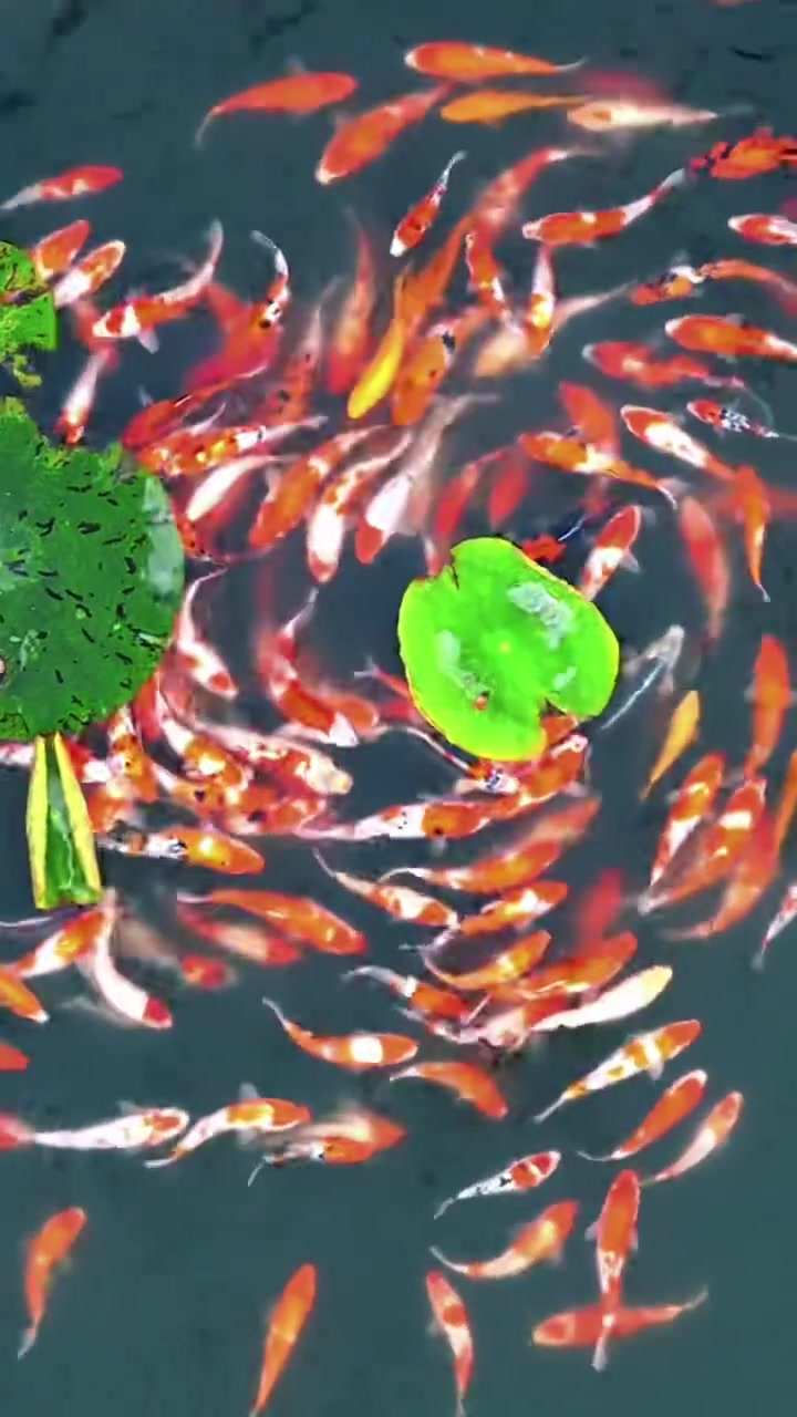 每一帧都是壁纸！刷到这条，你会如鱼得水，好运连连