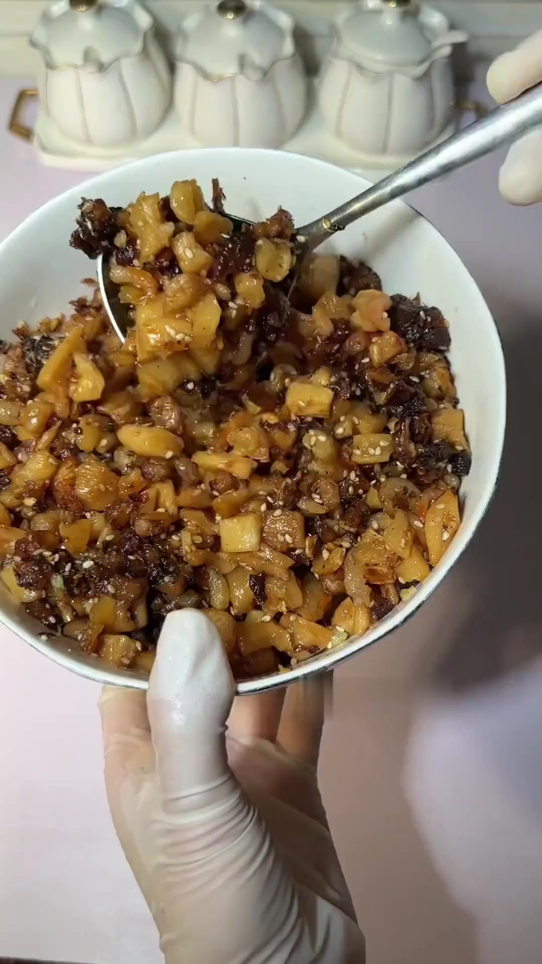 虾仁菜脯,可口美味