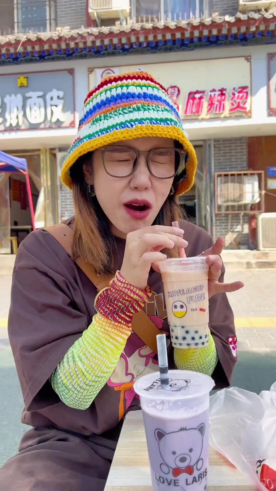 终于找到了和小时候味道一模一样的粉冲奶茶!就是之前的大台北!香芋的yyds