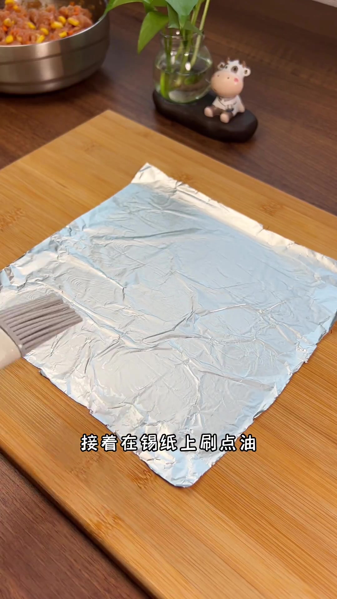 减脂期自己在家做玉米烤肉肠,没有科技与狠活,巨好吃,关键热量还低