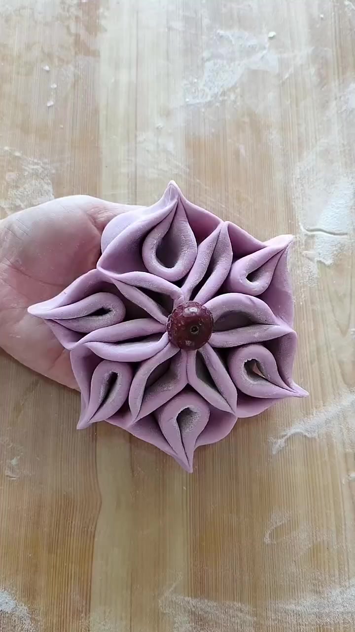 花样枣花馍慢动作手法教程!你学会了吗?