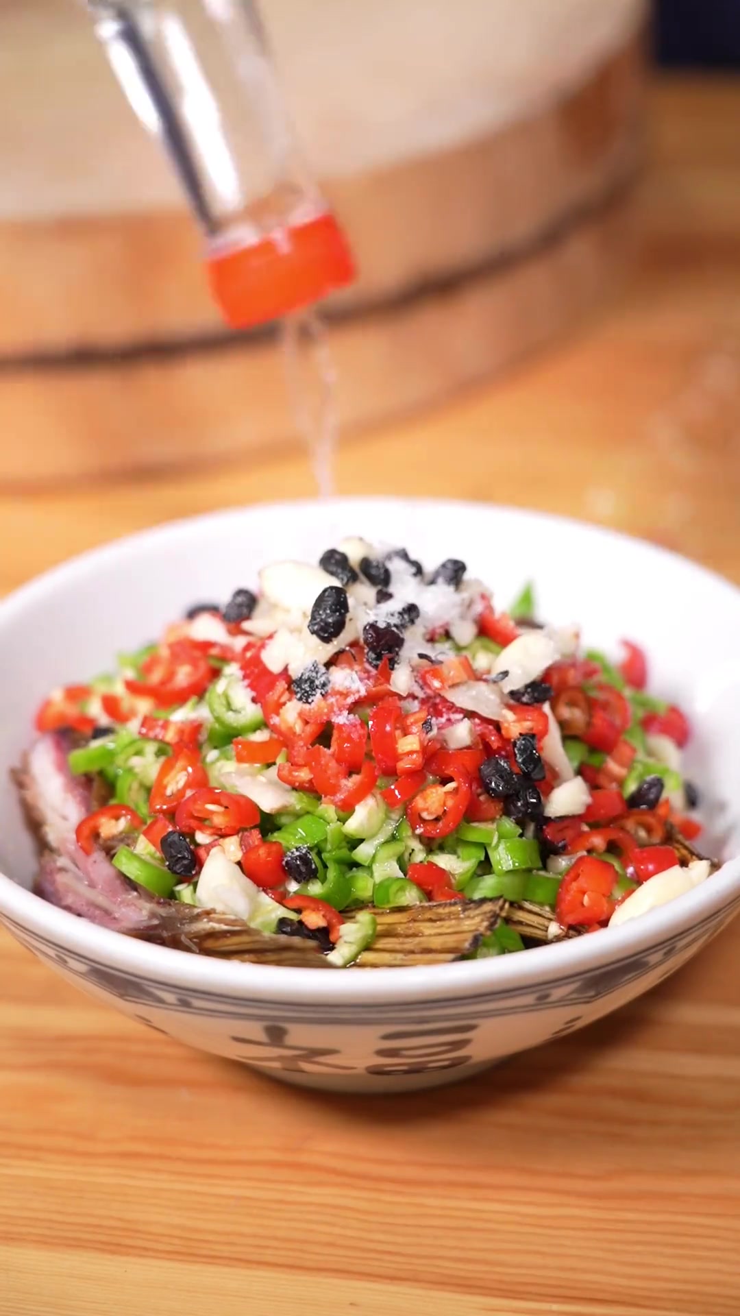 腊味十足,下饭好吃的蒸腊鱼尾,做法教给大家