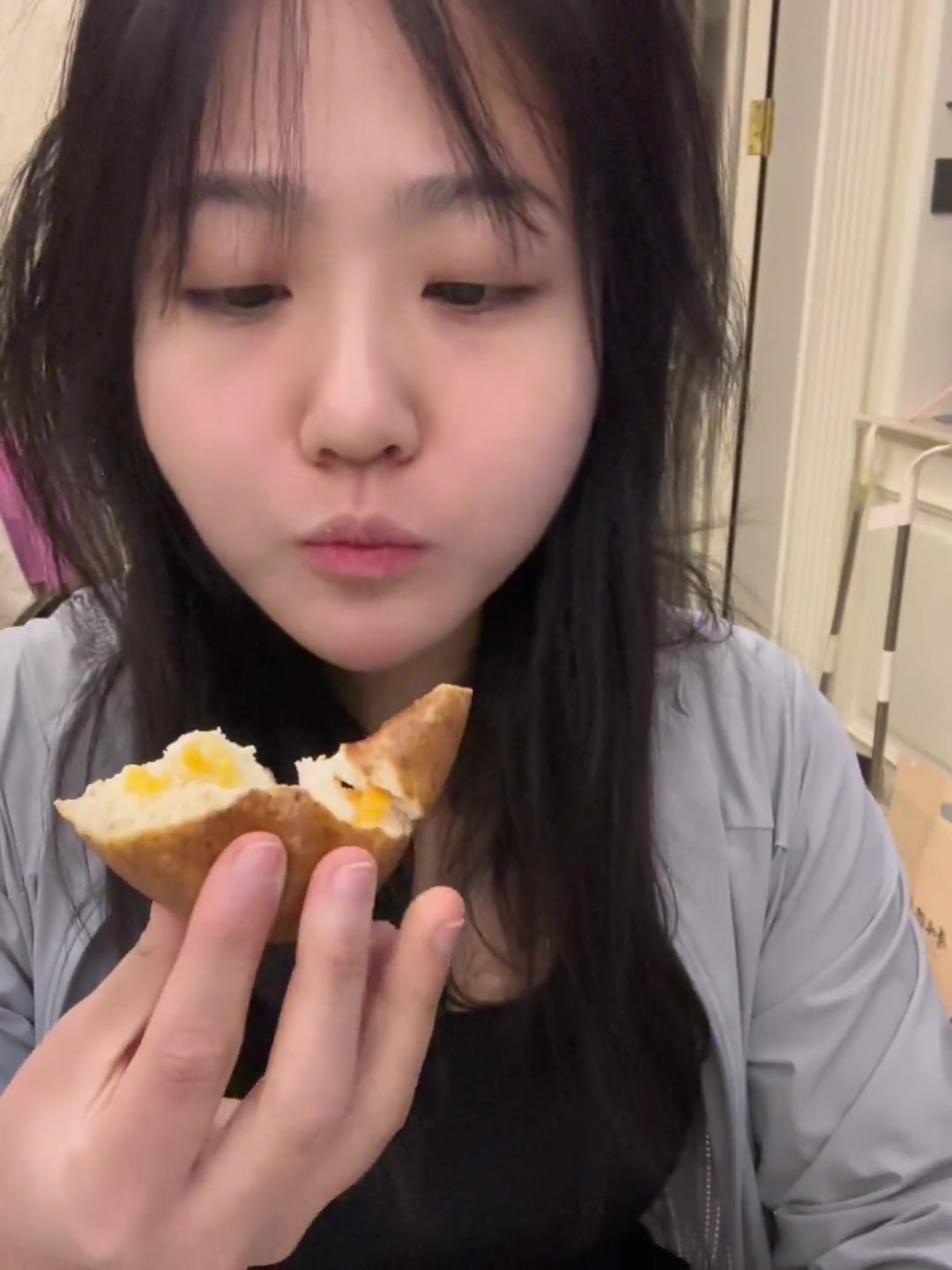 真的太爱碱水面包了!演讲非常顺利