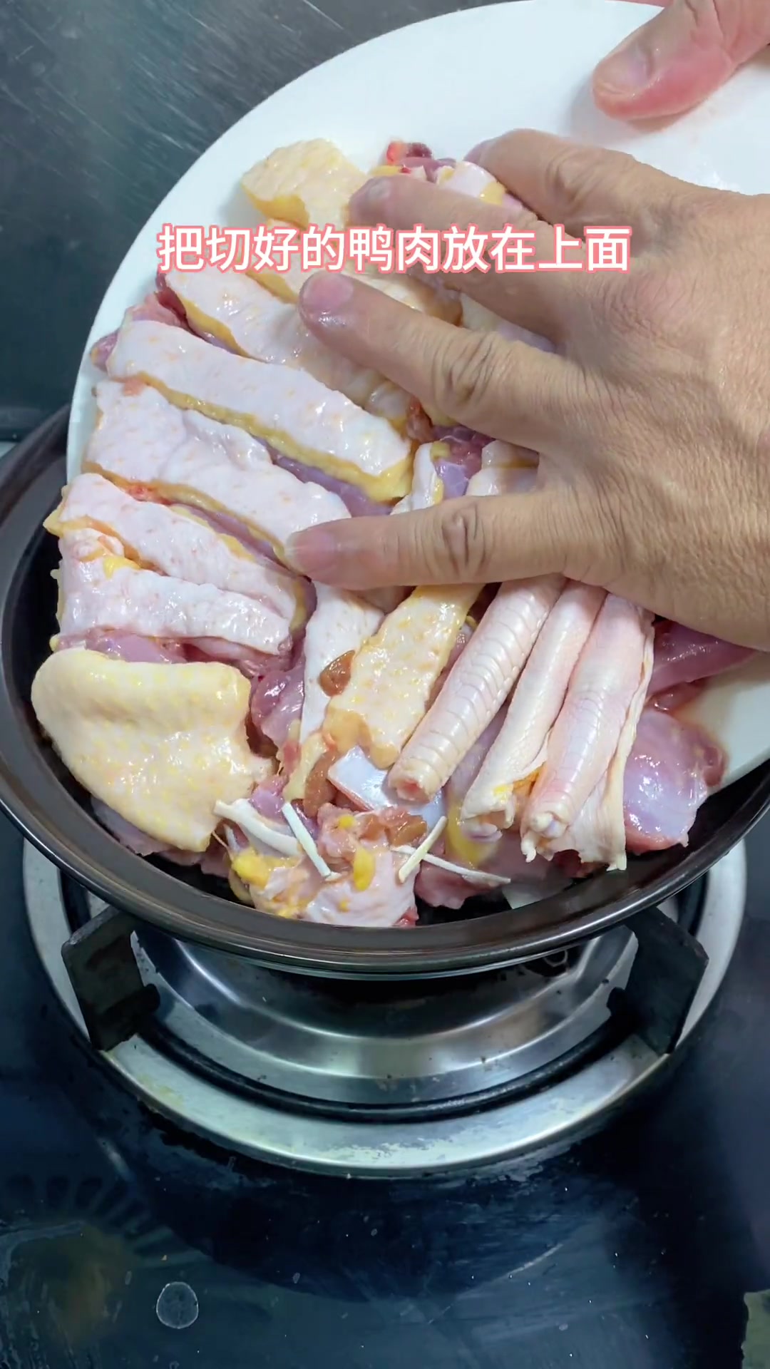 这样的鸭肉煲太下饭了