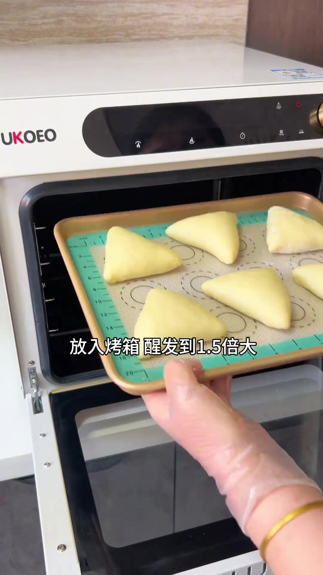 姐妹们分享蔓越莓乳酪欧包做法,简单零失败超好吃