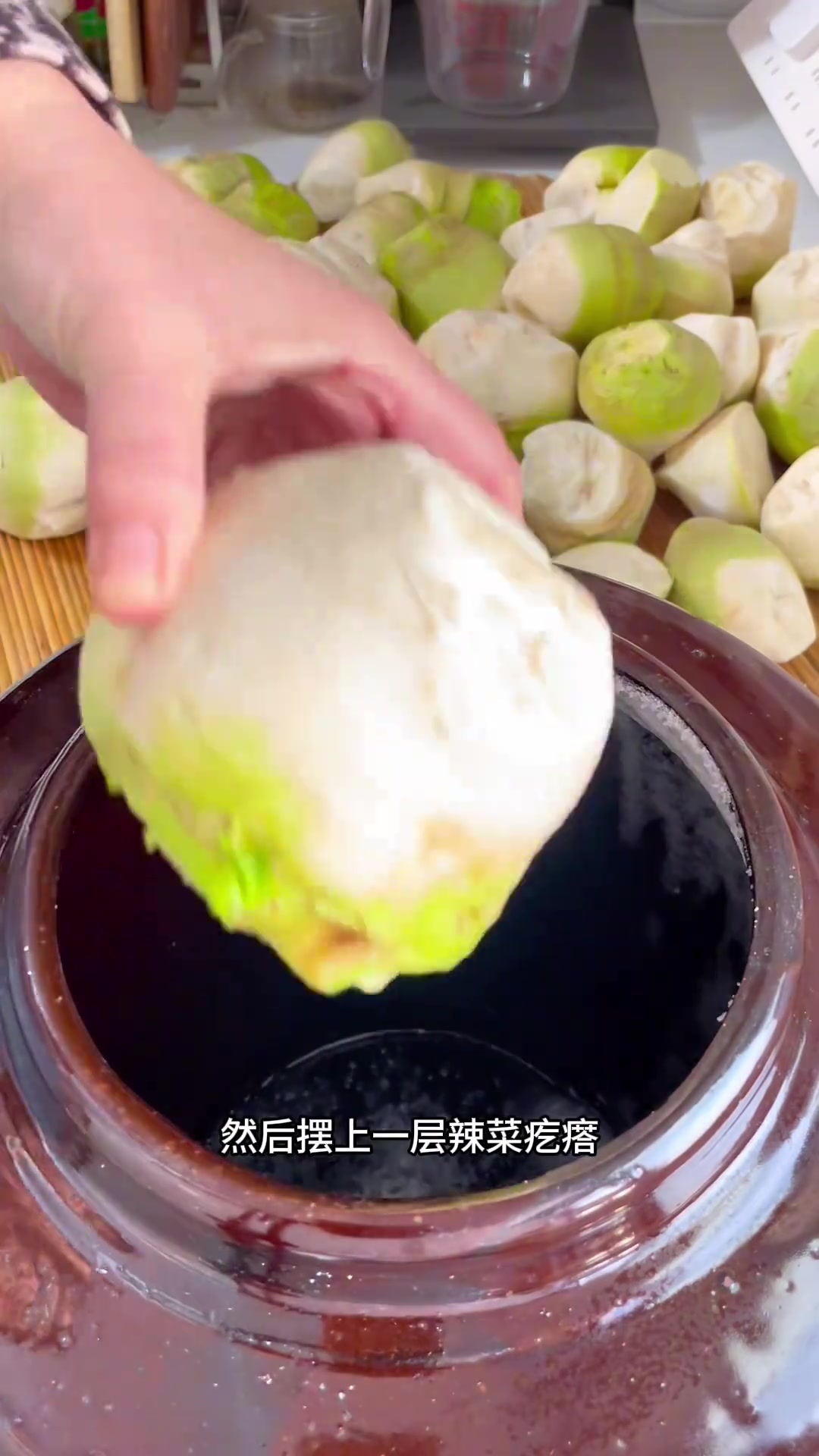当季买腊菜糕这样腌,不烂超好吃!