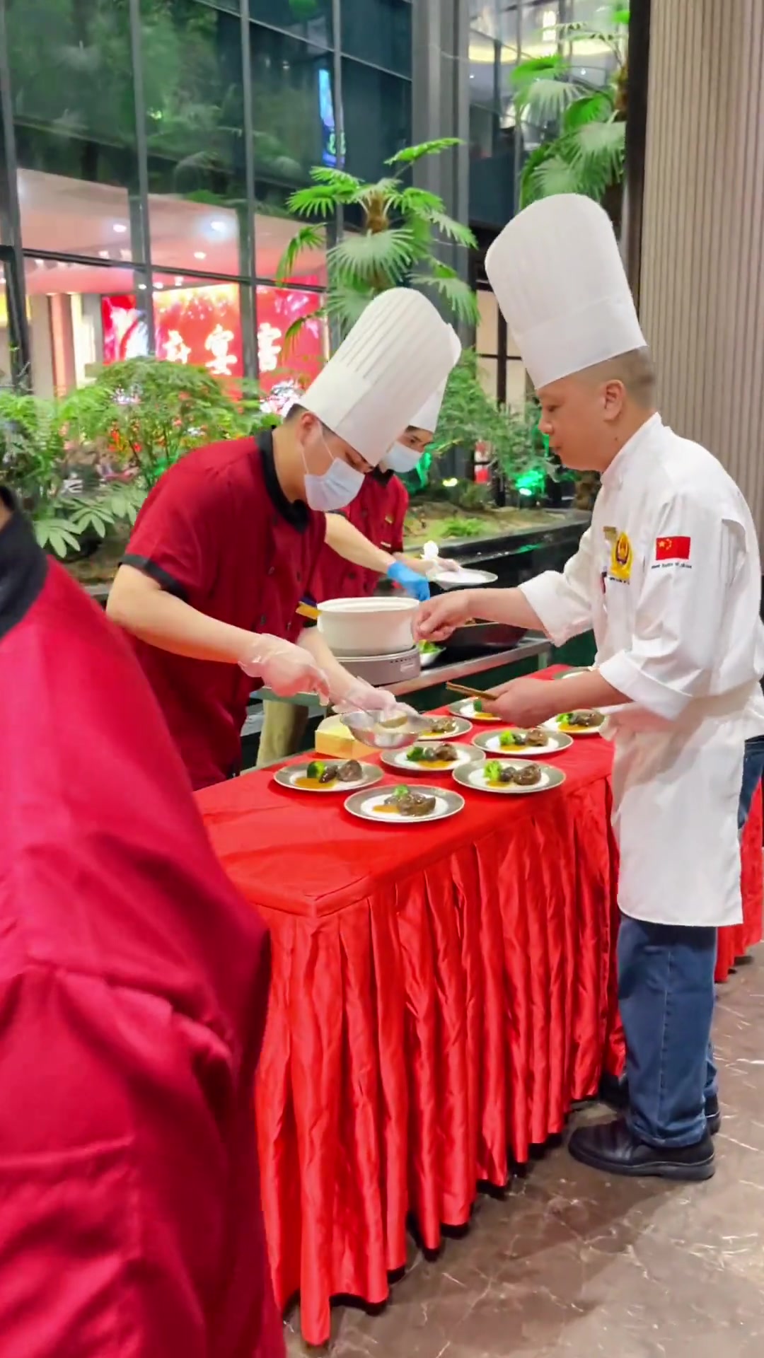 粤菜酒席的现场