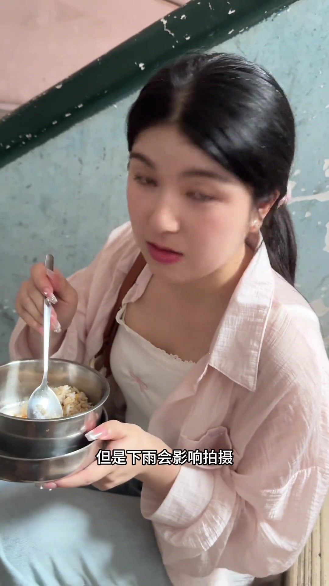 今天吃了独一无二的蛋炒饭,记录真实生活