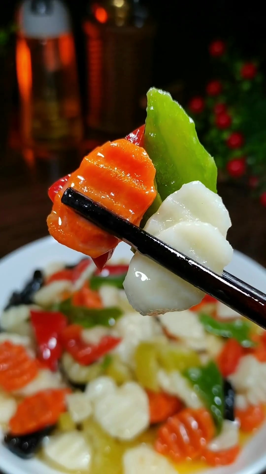 大鱼大肉吃腻了,那就来这么一道山药木耳,清脆爽口,非常好吃