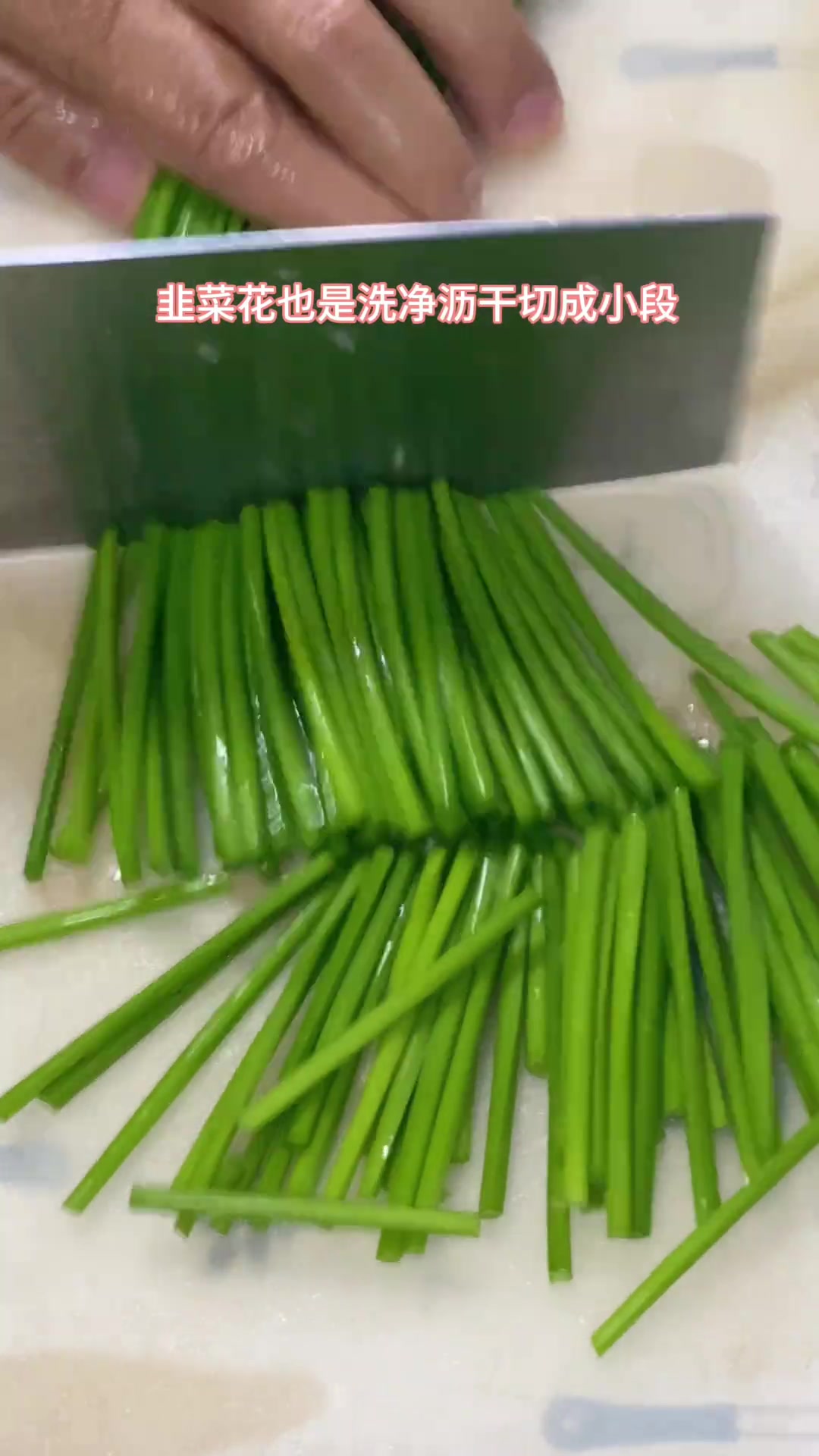 简单又好吃易学八爪鱼炒韭菜花