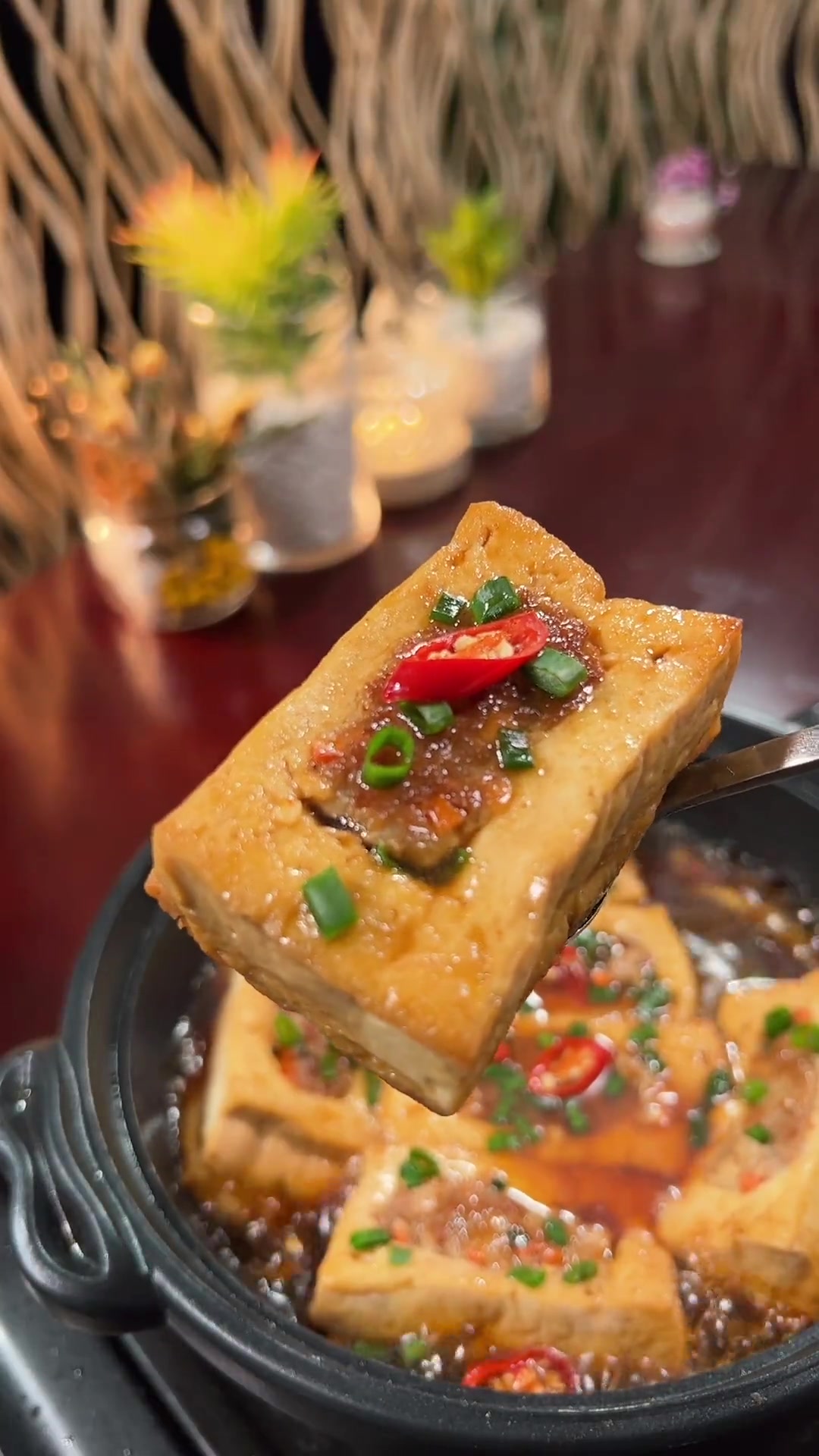 据说这是皇太后特喜欢的客家名菜豆腐酿肉