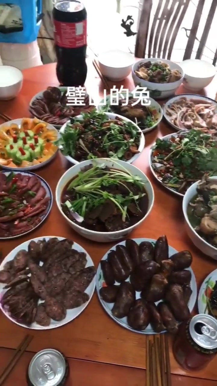 重庆农村这些美食,泉江鸡杂兔犬子等超好吃!