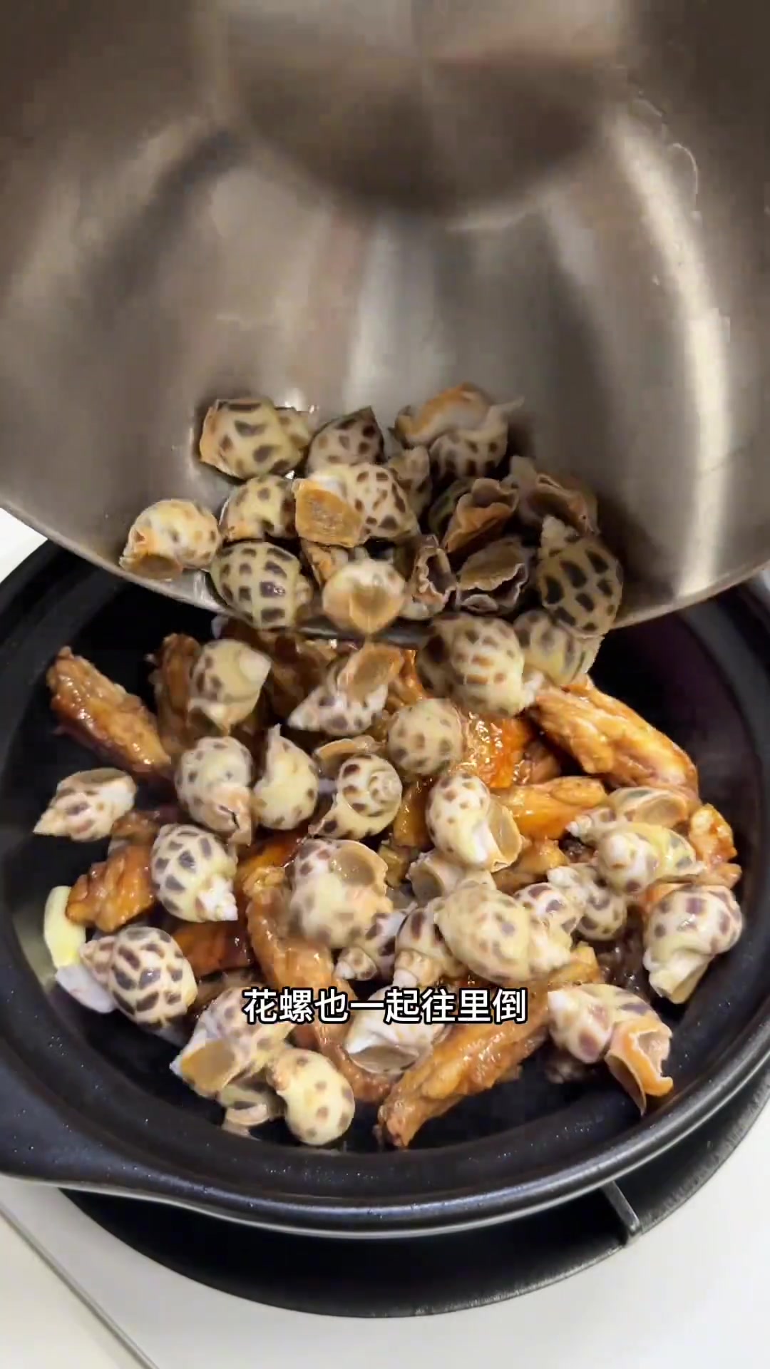 今日菜单：荔枝排骨三文鱼沙白豆腐汤直接夸我就行