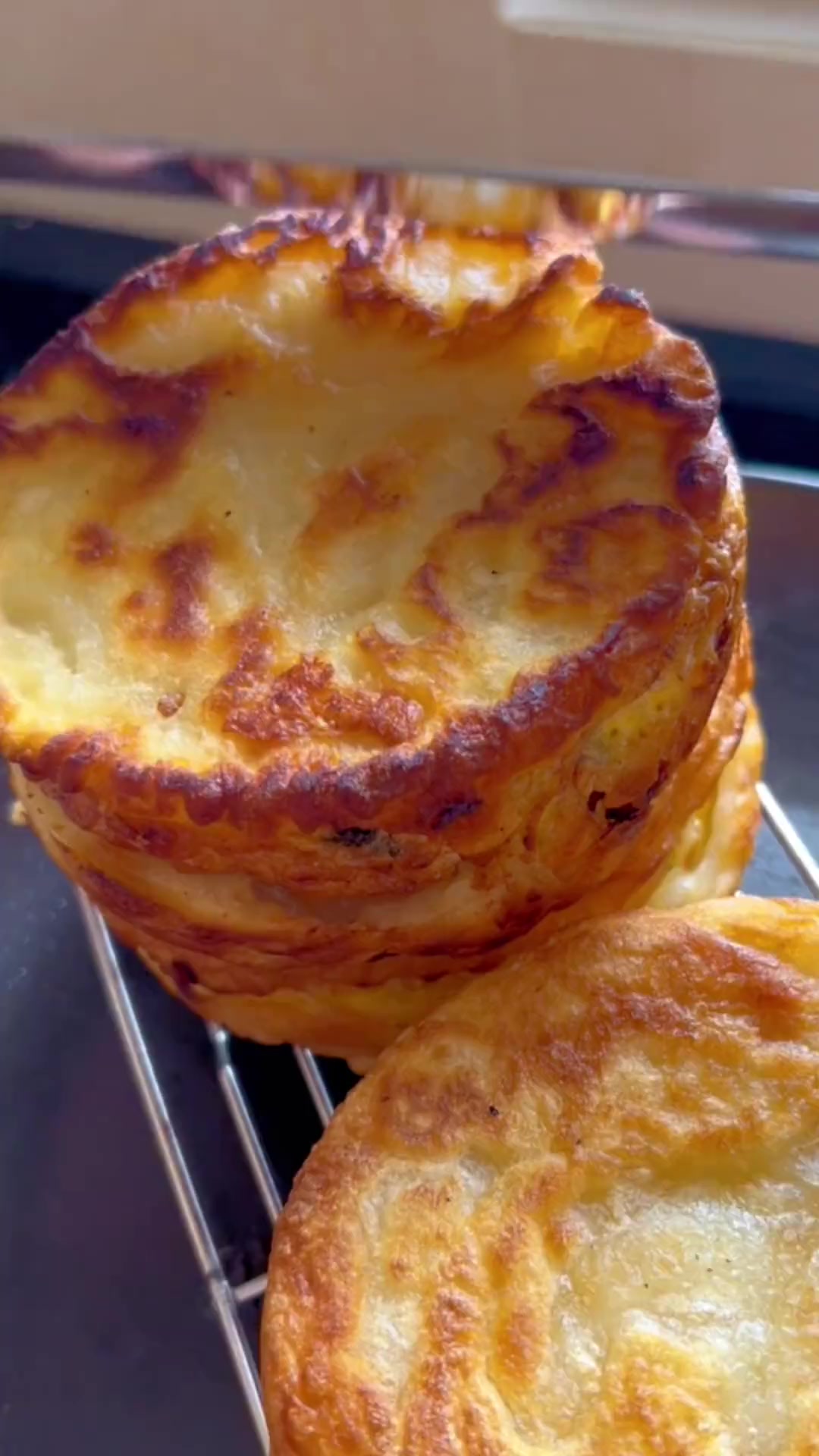 做了经常看到的鸡蛋汉堡太好玩了!