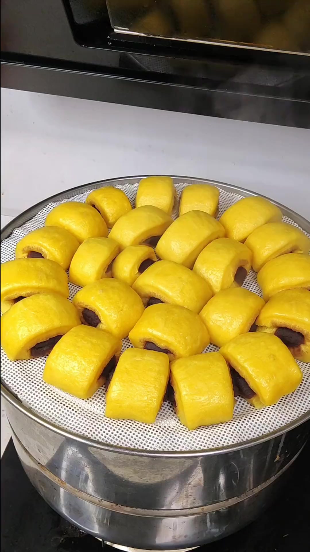 豆沙馅小馒头,小朋友都爱吃,一口一个停不下来