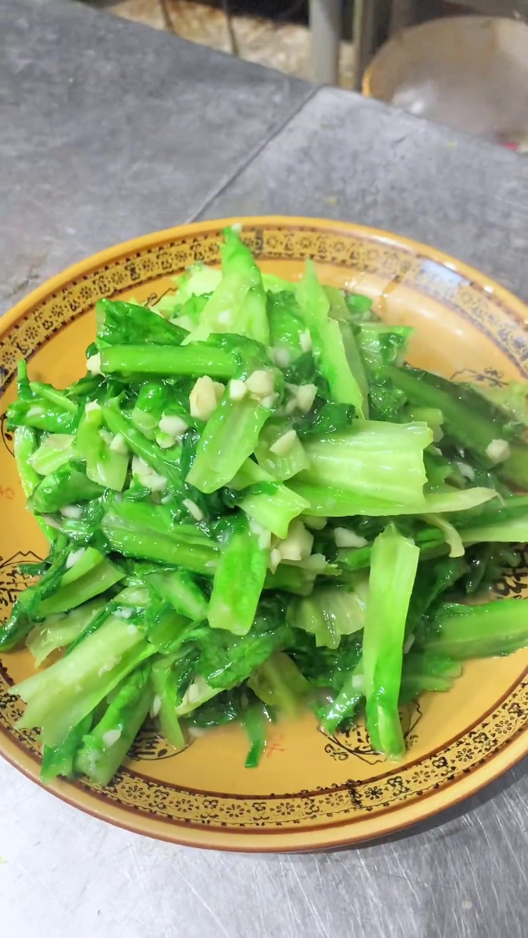 清炒油麦菜,三十秒出道菜