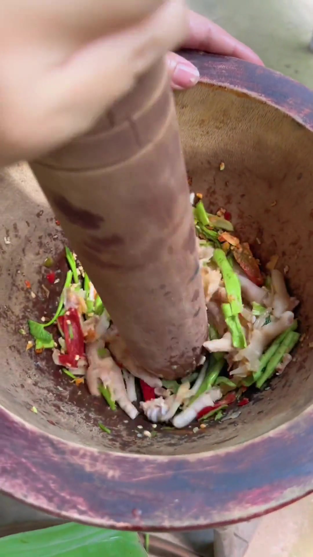 傣味椿鸡脚制作方法看完学会