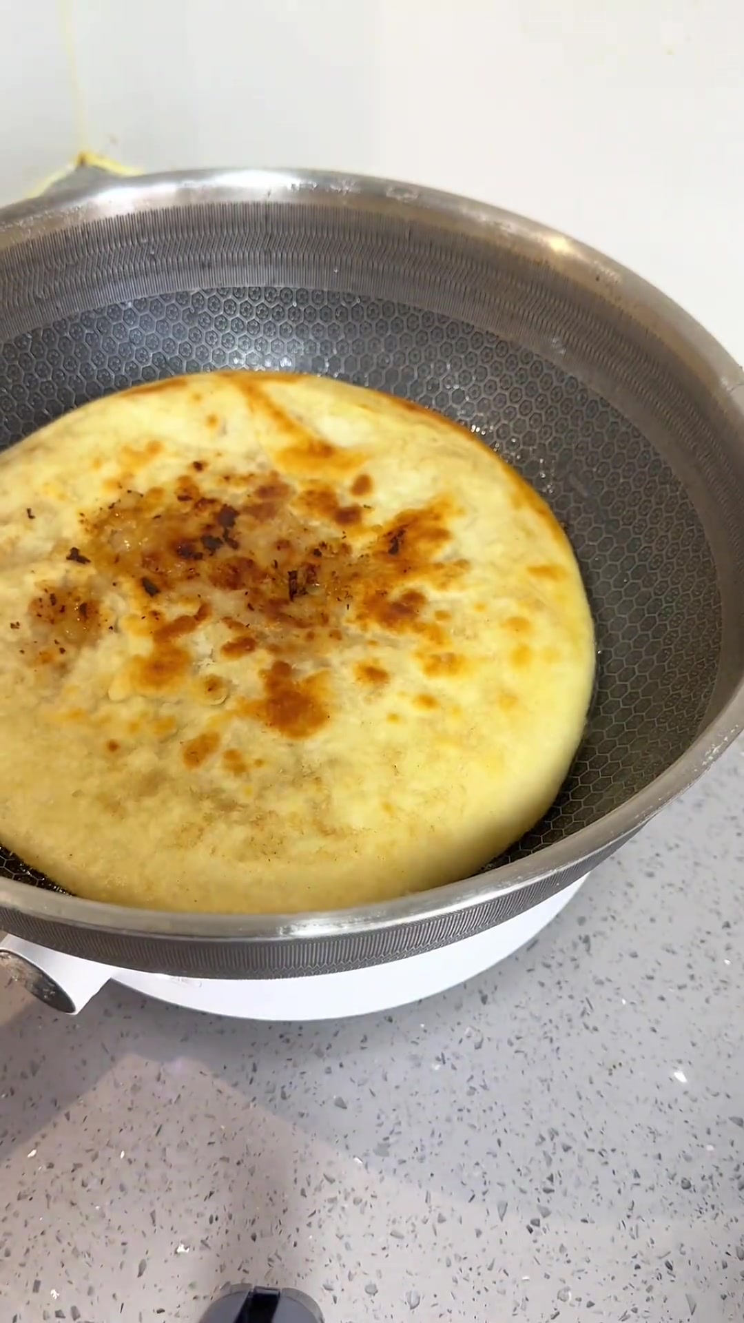 皮薄馅儿大的大肉饼,给全家人吃的香迷糊了