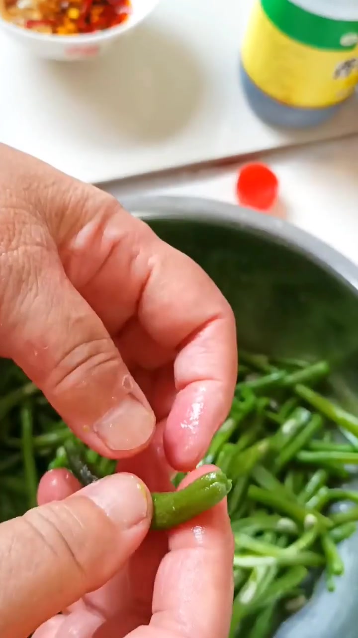 凉拌豆角，大家这样做过吗？