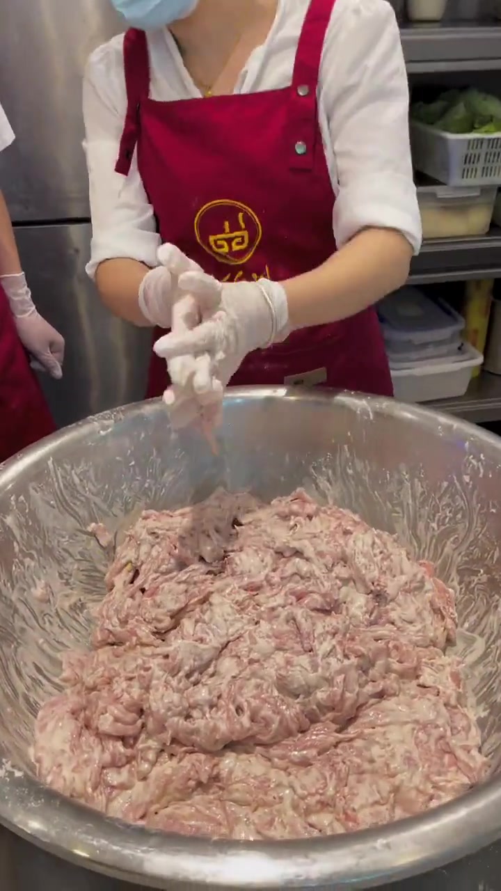 火锅滑肉片教程分享
