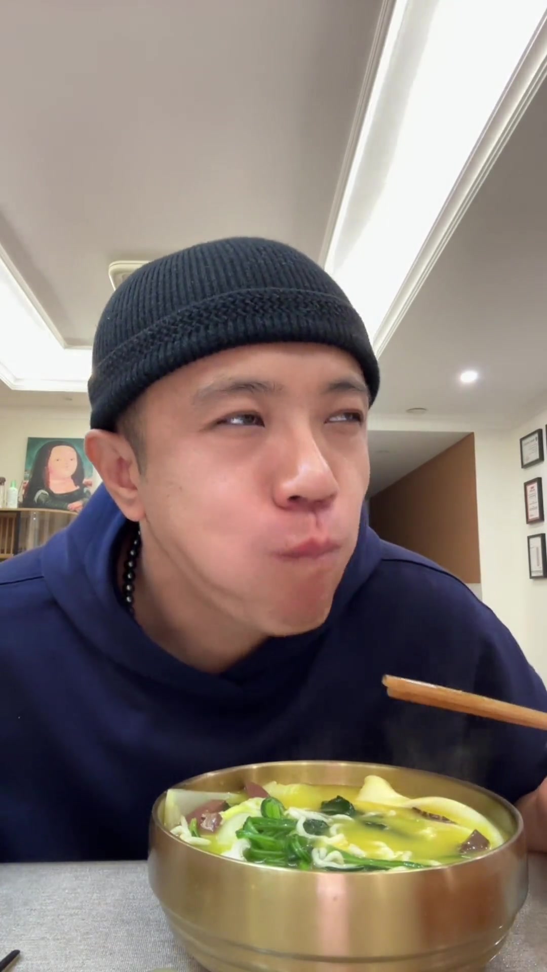 简简单单又一餐,睡前俩小时吃,要不一会又饿了