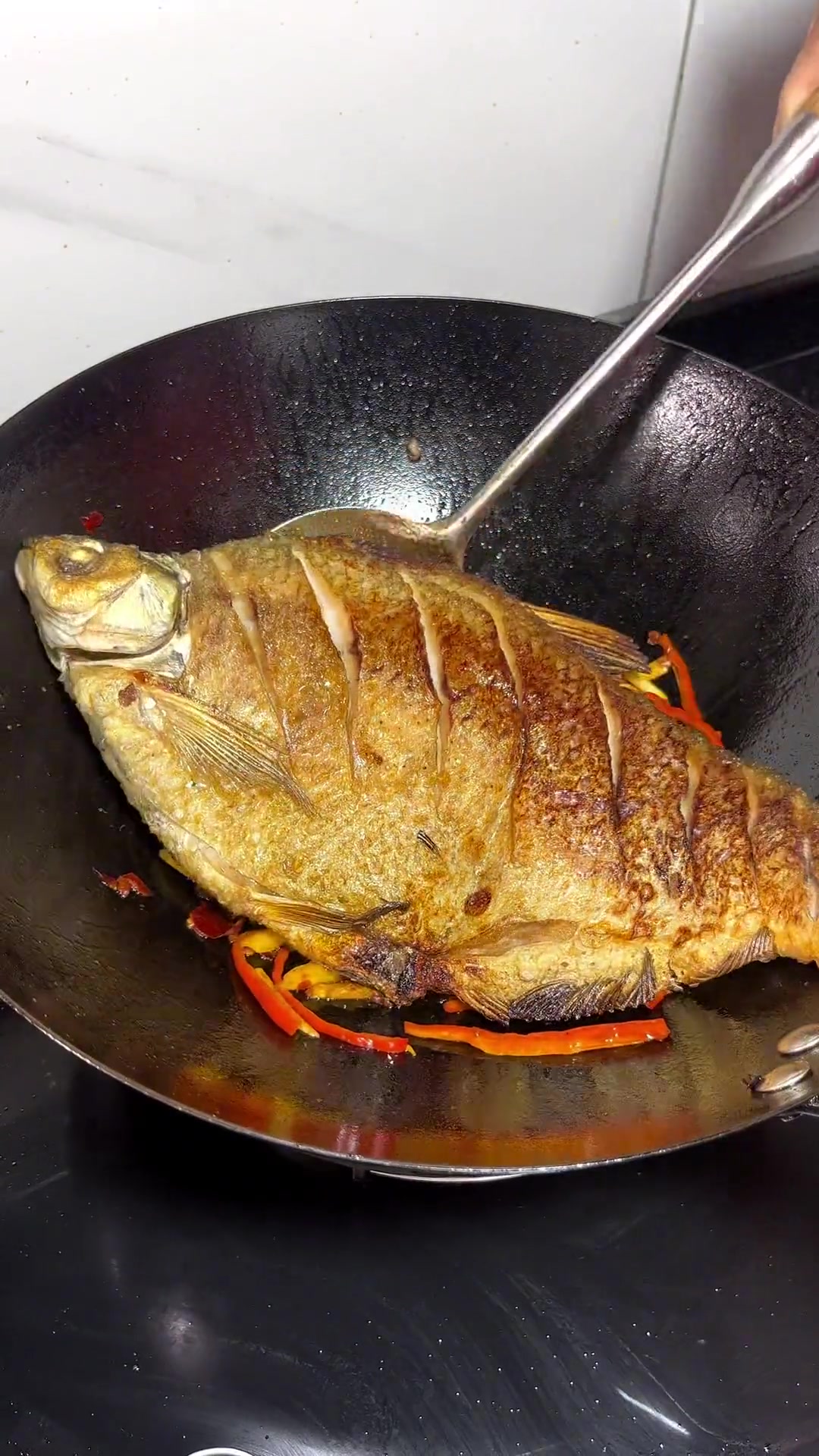 今天吃红烧鱼鱼……