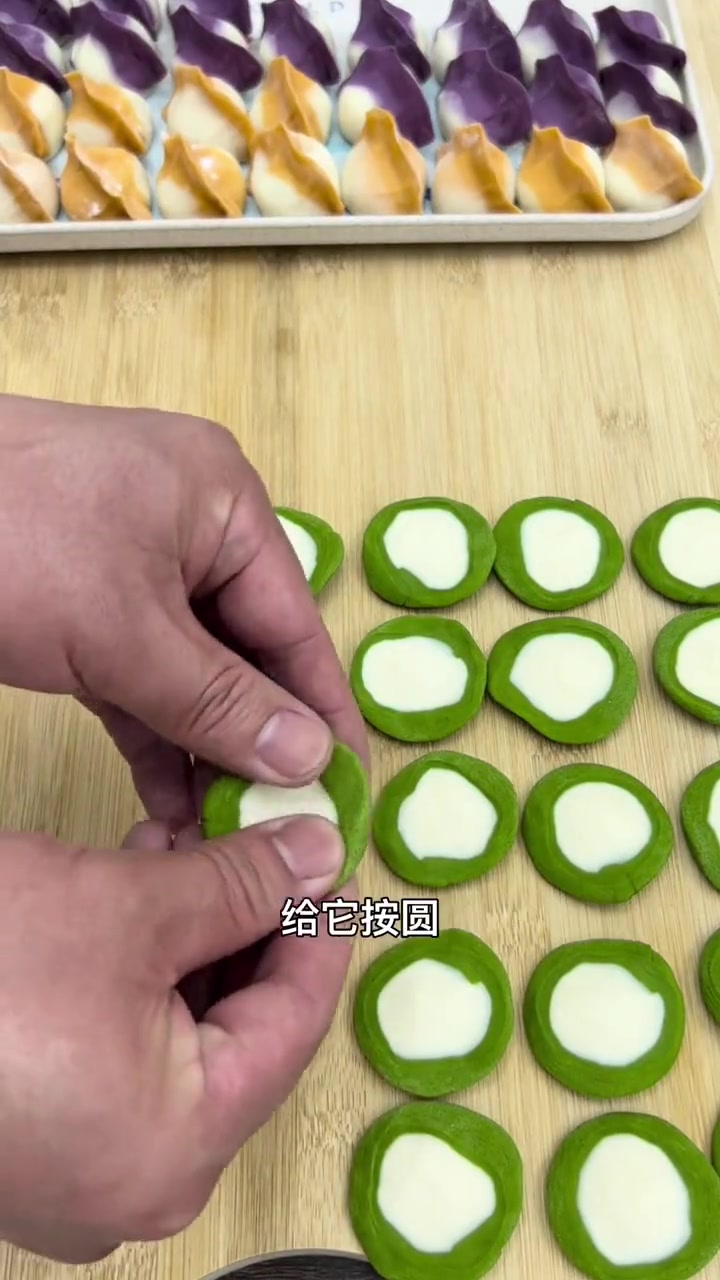 多彩水饺，好吃又好看，小孩子特别喜欢吃