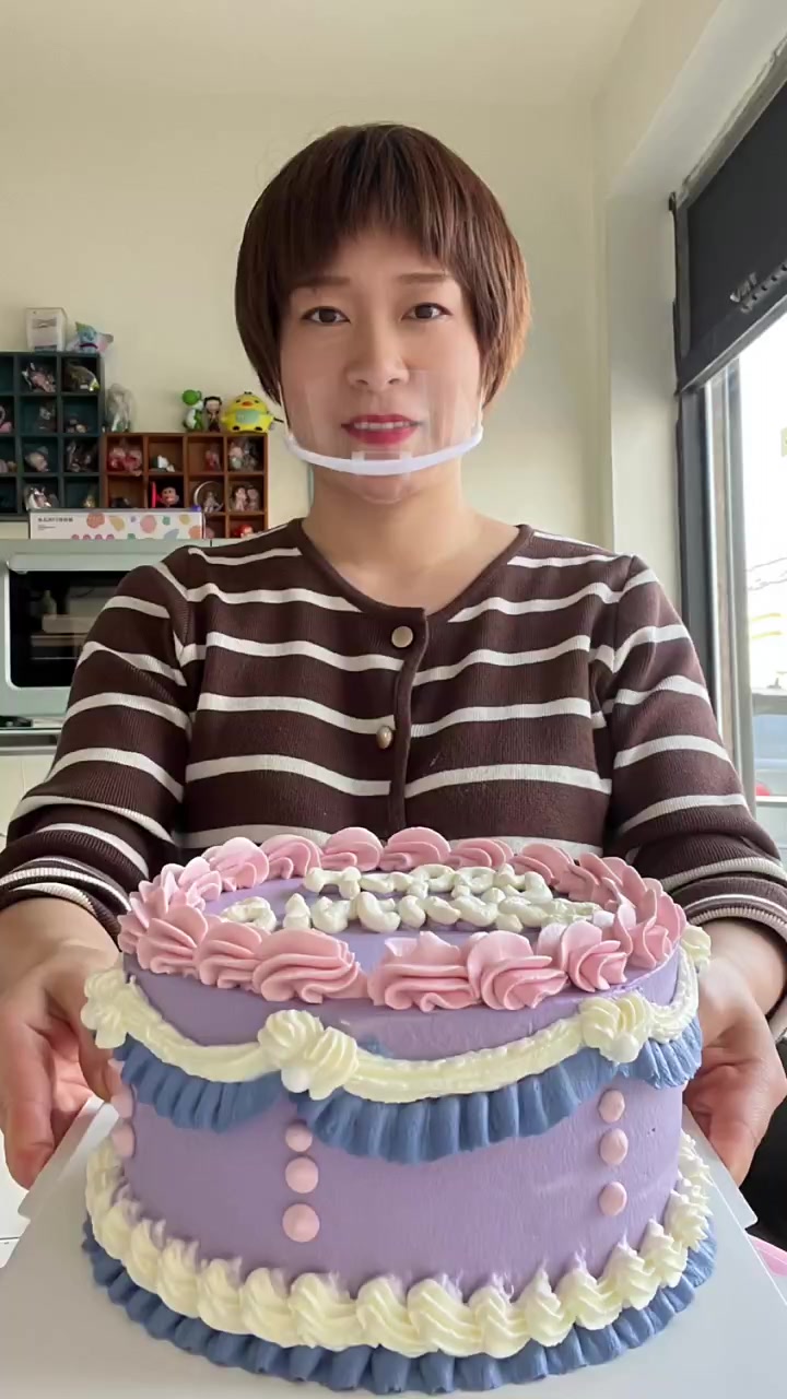 终于在一小时内做完一个复古蛋糕
