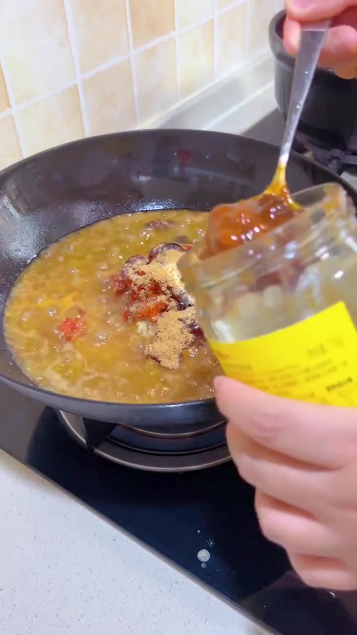 在家做家庭版牛肉酱，学会了，拌饭拌面超绝