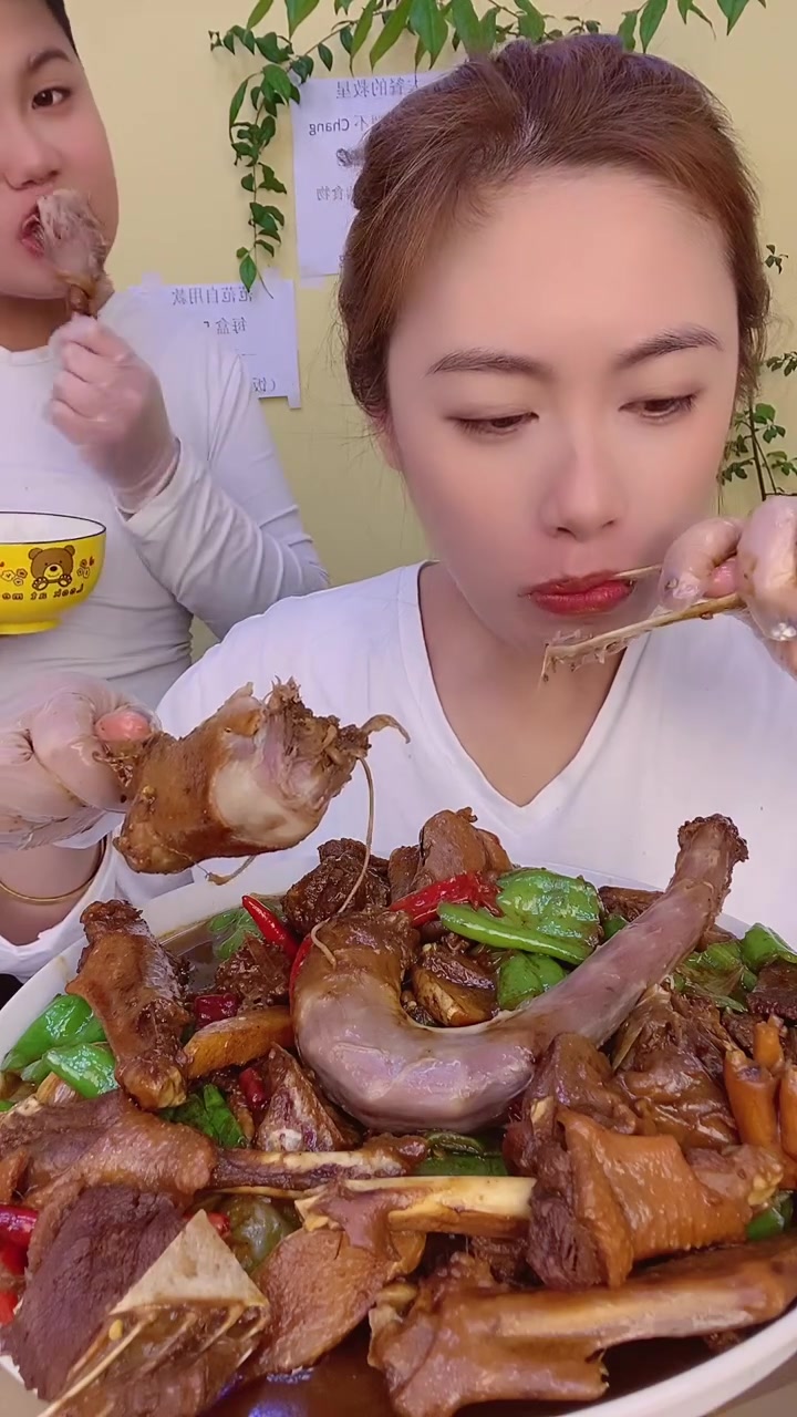 开吃三年老鹅!炖俩多小时超入味,慢慢啃啦