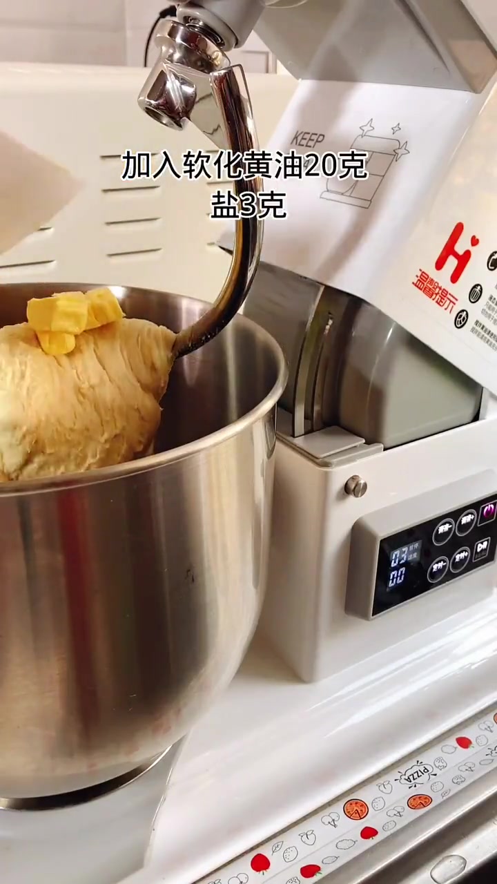 无需整形做法简单的手撕面包,一次发酵也非常松软拉丝好吃