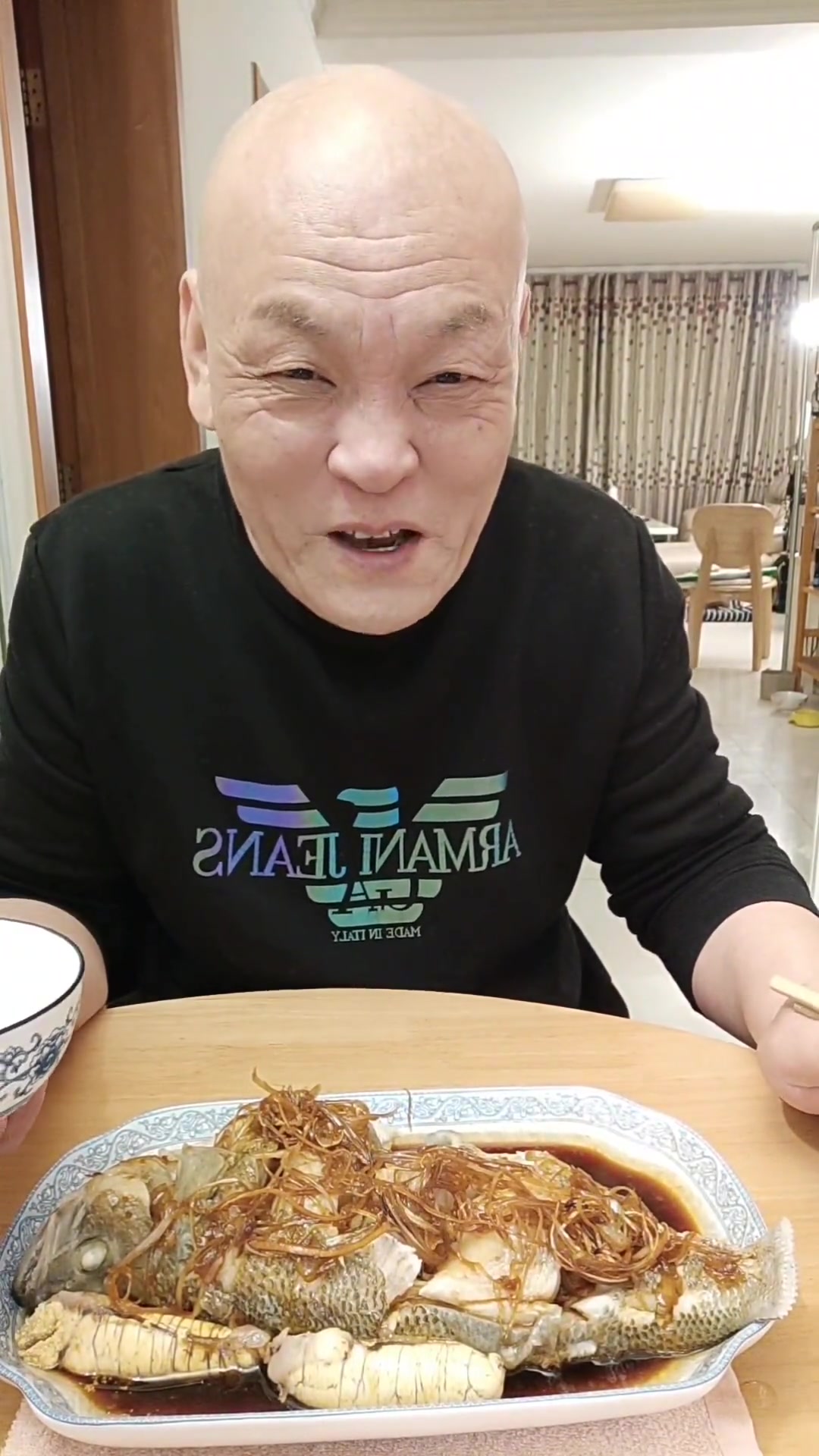 老北京清蒸鲈鱼！