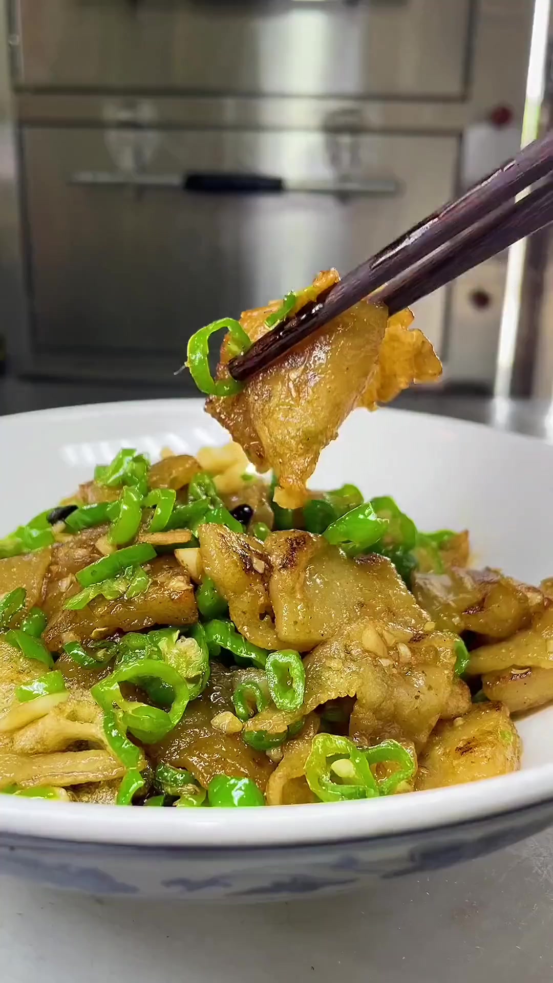 辣椒炒坨粉,美味