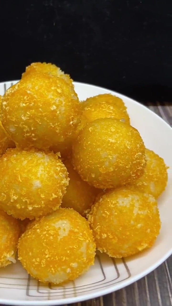 教你炸元宵，外皮酥脆超简单！