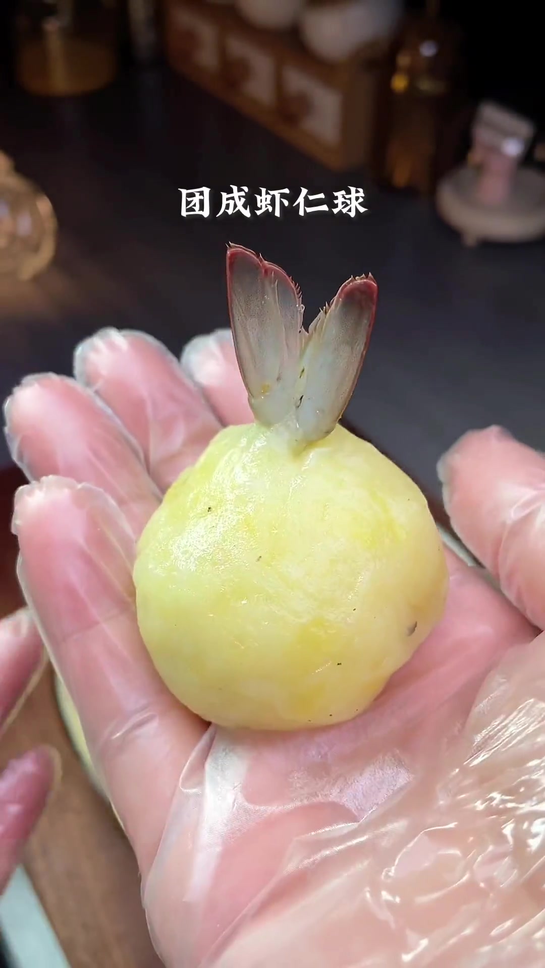 不油炸的外酥里嫩土豆虾球,做法简单孩子爱