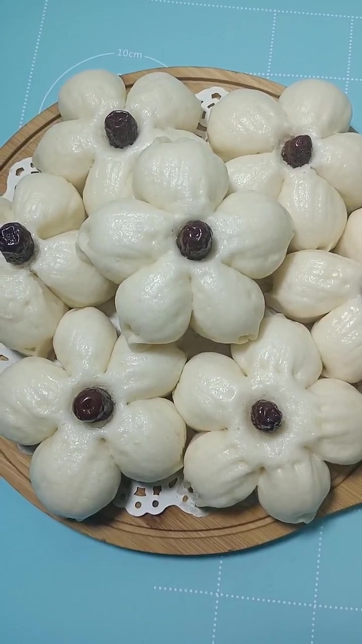 过年蒸枣花馍教程简单易学